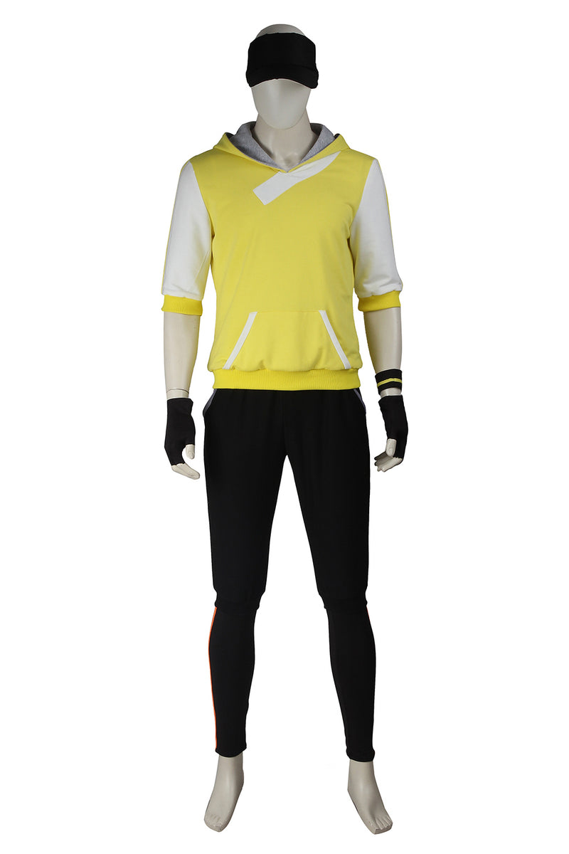 Power Rangers Ninja Steel Ninja Steel Yellow Cosplay Costume