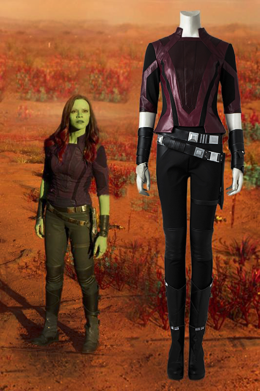 Guardians Of The Galaxy 2 Gamora Costume Cosplay