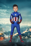 The Avengers 1 Captain America Steven Rogers Jumpsuit For Kids