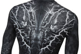 Venom Eddie Brock Black Spiderman Jumpsuit Cosplay Costume