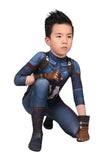 Avengers Infinity War Captain America Steve Rogers Jumpsuit For Kids