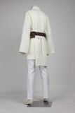 Star Wars Jedi Knight Obi-Wan Kenobi Cosplay Costume With Cloak
