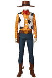 Disney Toy Story Sheriff Woody Cowboy Cosplay Costumes With Boots