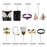 League Of Legends LOL KDA Ahri Cosplay Costume