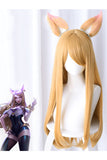 League Of Legends LOL KDA Ahri Cosplay Wig