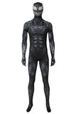 Venom Eddie Brock Black Spiderman Jumpsuit Cosplay Costume