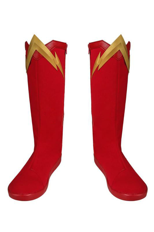 New The Flash Season 5 Barry Allen Cosplay Boots