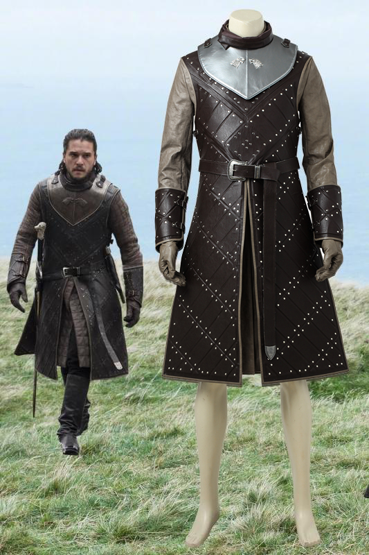 Game Of Thrones Season 7 Jon Snow Cosplay Costume