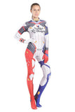 Batman Suicide Squad Task Force X Harley Quinn Jumpsuit