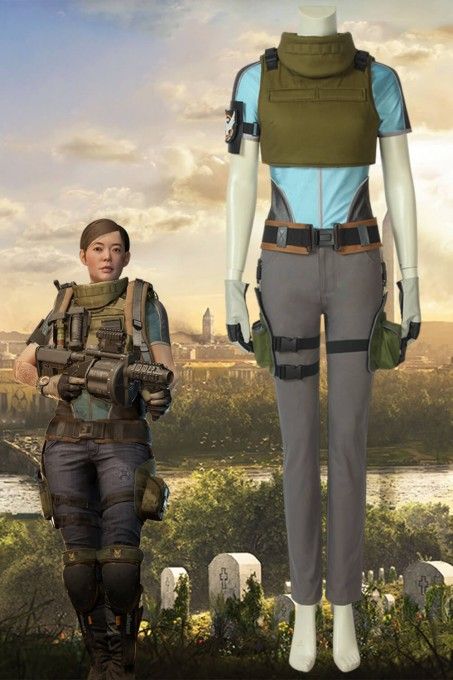 Tom Clancy's The Division 2 Heroine Heather Ward Cosplay Costume