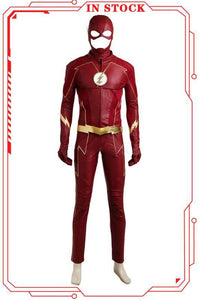 [In Stock]The Flash Season 4 Barry Allen Cosplay Costume(No Boots)
