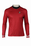 Star Trek Into Darkness Montgomery Scott Scotty Red Top Cosplay Costume