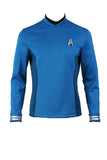 Star Trek Beyond Leonard H. McCoy Bones Spock Blue Top Cosplay Costume