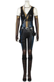 Deadpool 2 Neena Thurman Domino Cosplay Costume With Boots