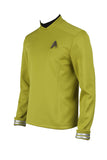 Star Trek Beyond James Tiberius Kirk Hikaru Sulu Yellow Top Cosplay Costume