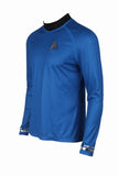Star Trek Into Darkness Leonard H. McCoy Bones Spock Blue Top Cosplay Costume