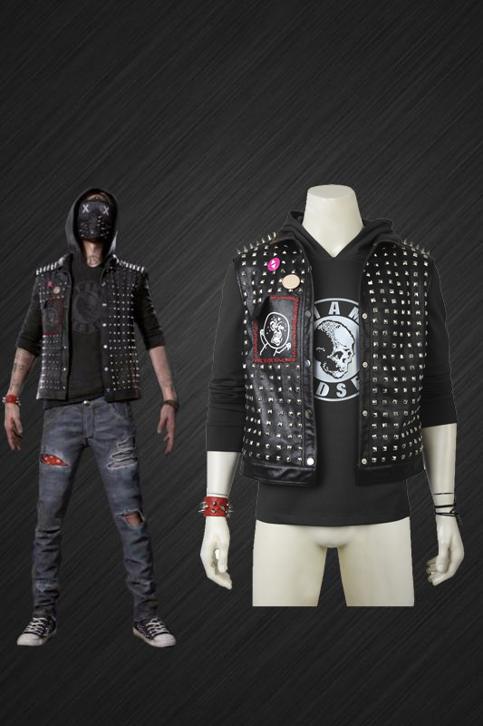 Watch Dogs 2 Wrench Cosplay Costume