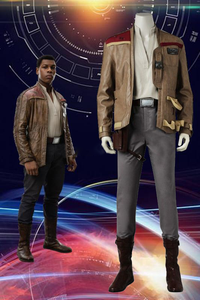 Star Wars: The Last Jedi Finn Cosplay Costume With Boots