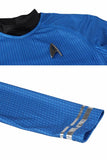Star Trek Into Darkness Leonard H. McCoy Bones Spock Blue Top Cosplay Costume
