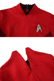 Star Trek Beyond Nyota Uhura Red Dress Cosplay Costume