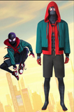 Spiderman: Into The Spider-Verse Miles Morales Cosplay Costume New Style