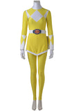 Mighty Morphin' Power Rangers Boy Tiger Ranger Cosplay Costume With Boots