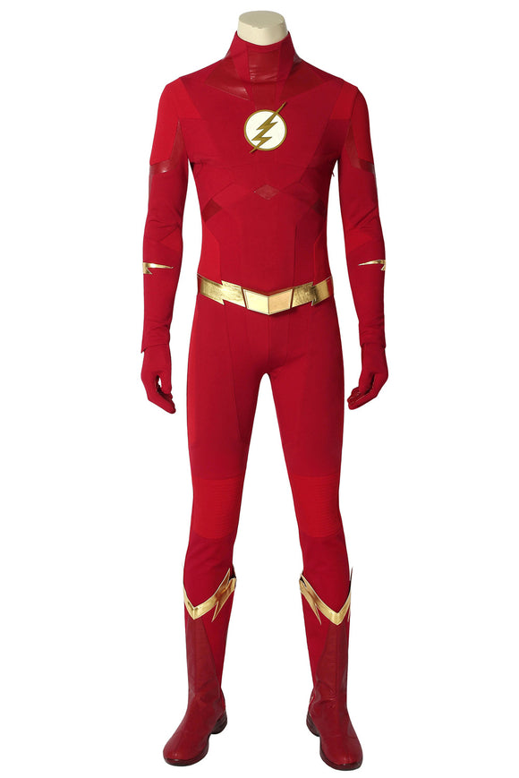 The Flash Season 5 Barry Allen Superhero Cosplay Costume