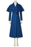 Mary Poppins Returns Mary Poppins Blue Cosplay Costume
