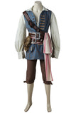 Pirates Of The Caribbean: Dead Men Tell No Tales Captain Jack Sparrow Cosplay Costume (Including Wig And Not Boot)