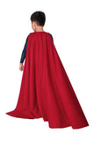 Man Of Steel Superman Clark Kent Cosplay Costume For Kids