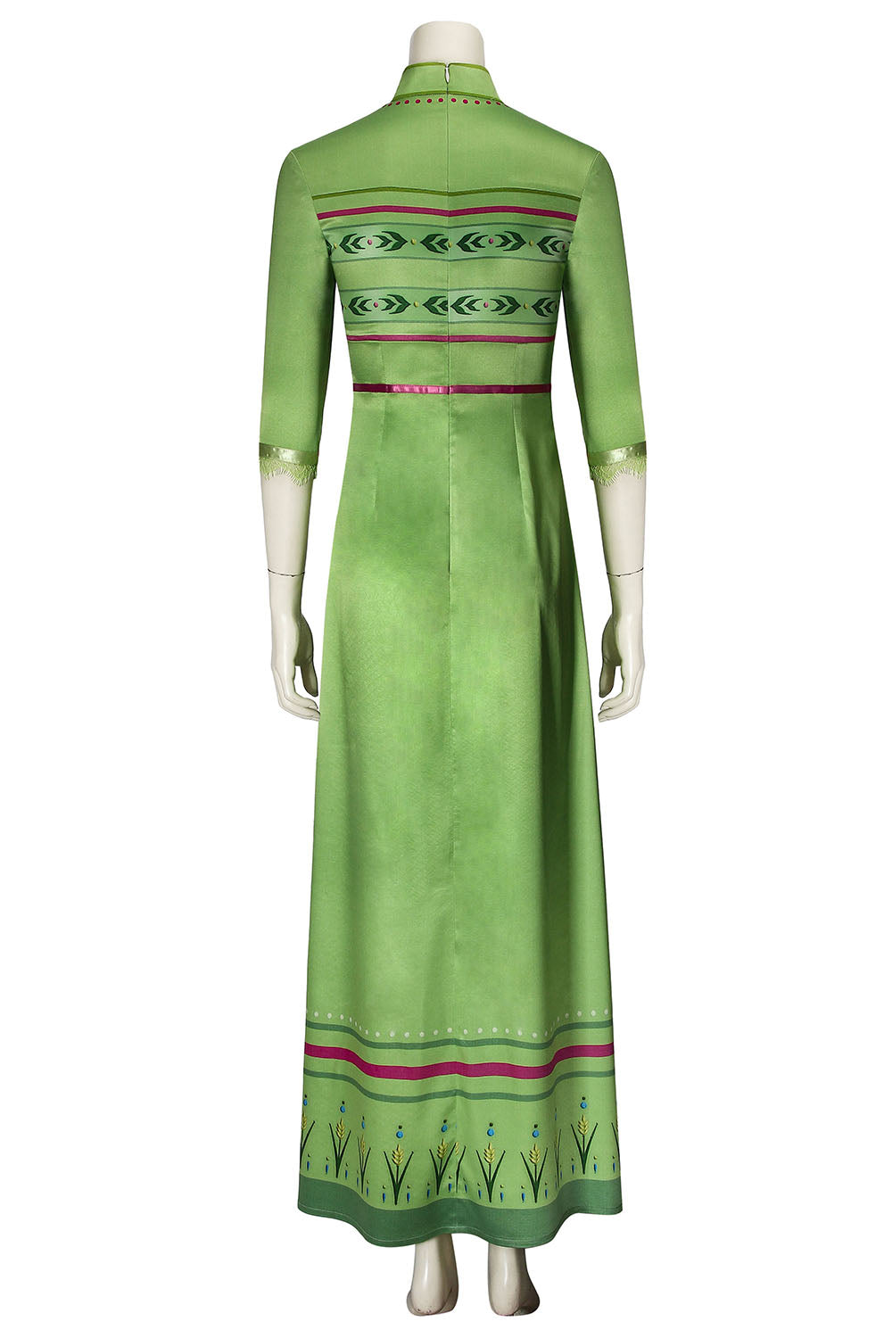 Disney Frozen 2 Anna Green Cosplay Costume – AAACosplay