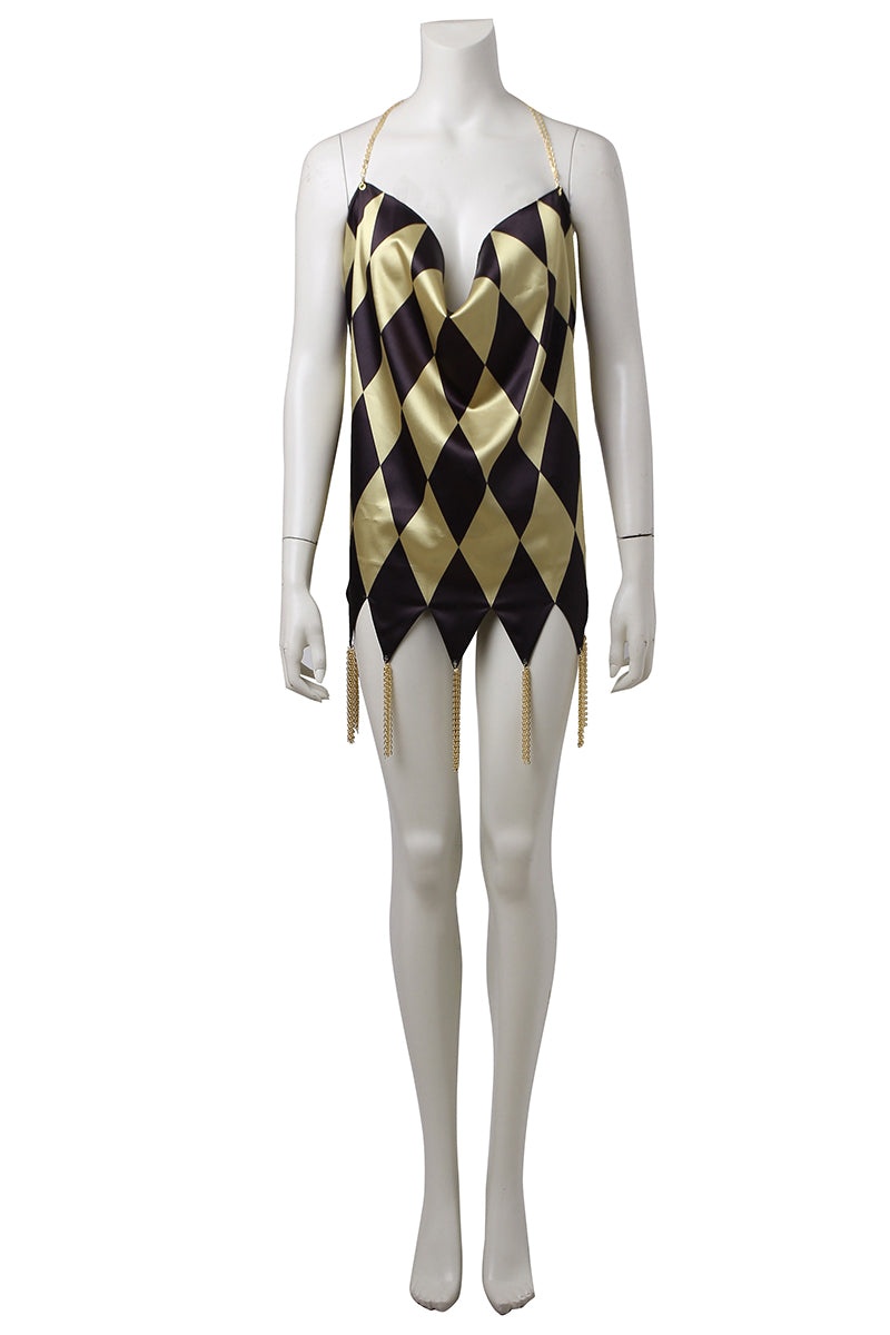 DC Suicide Squad Harley Quinn Sexy Dress Cosplay Costume AAACosplay DC Suicide Squad Harley Quinn Sexy Dress Cosplay Costume AAACosplay