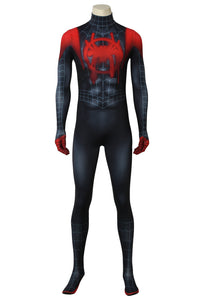 Spiderman: Into The Spider-Verse Miles Morales Cosplay Costume Jumpsuit