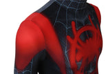 Spiderman: Into The Spider-Verse Miles Morales Cosplay Costume Jumpsuit