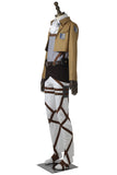 Anime Attack On Titan Survey Corps Levi Rivaille Rival Ackerman Cosplay Costume With Boots