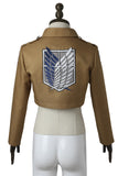 Anime Attack On Titan Survey Corps Levi Rivaille Rival Ackerman Cosplay Costume With Boots