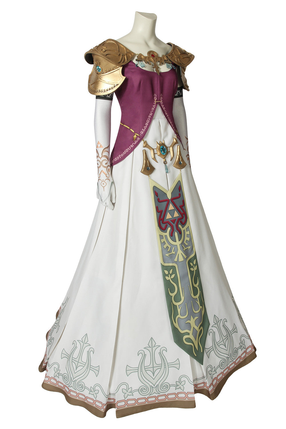 zelda princess dress The Legend Of Zelda: Twilight Princess Princess Zelda Cosplay Costume – AAACosplay