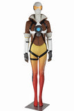 Game Overwatch OW Tracer Lena Oxton Yellow Cosplay Costume
