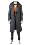 Fantastic Beasts The Crimes Of Grindelwald Newt Scamander Cosplay Costumes