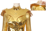 Wonder Woman 1984 Diana Prince Golden Cosplay Costume