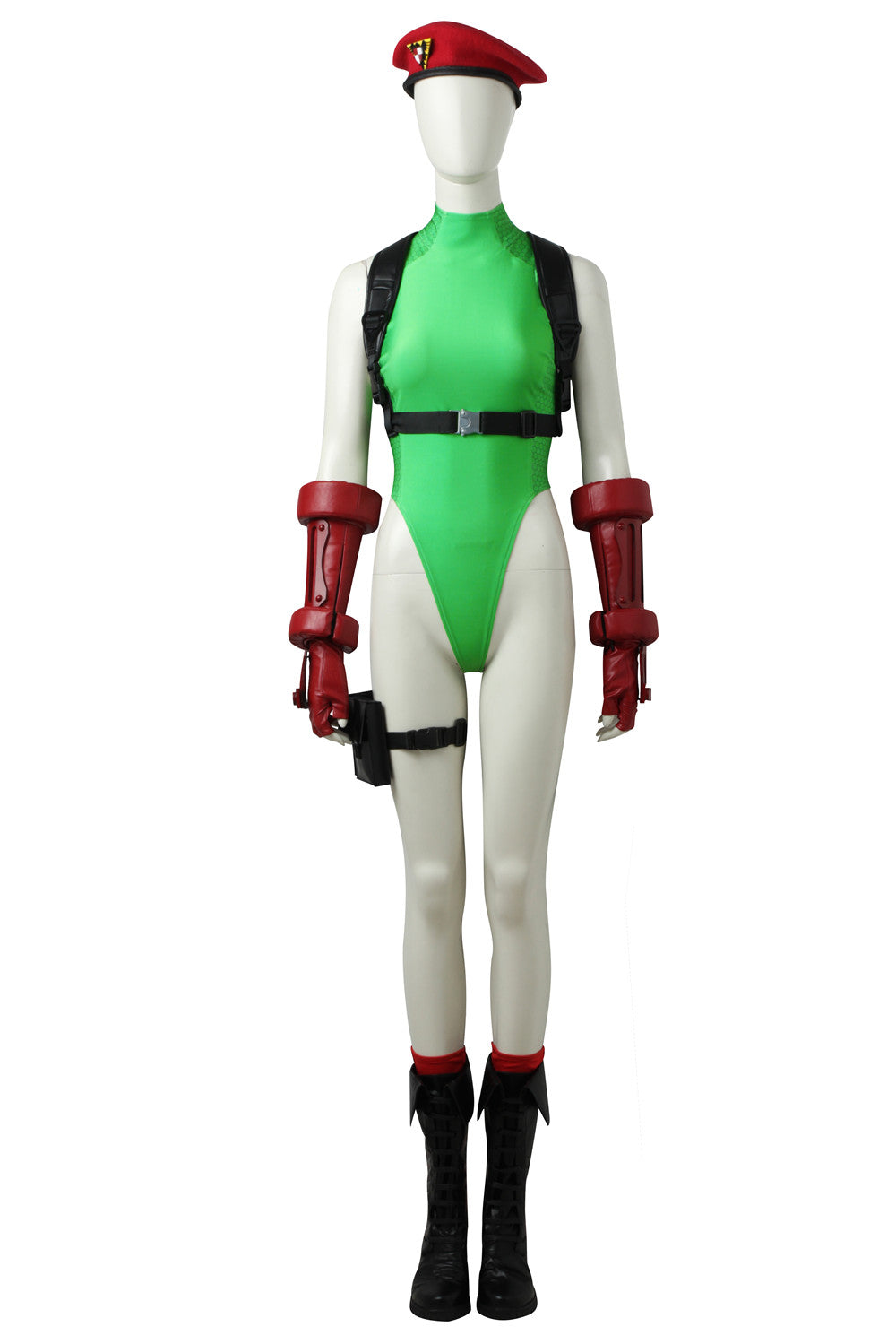 Street Fighter V Cammy White Cosplay Costume With Boots – AAACosplay