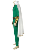 Shazam! Freddy Freeman Green Cosplay Costume