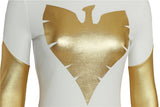 Marvel X-Men:Dark Phoenix White Phoenix Jean Grey Jumpsuit Cosplay Costume