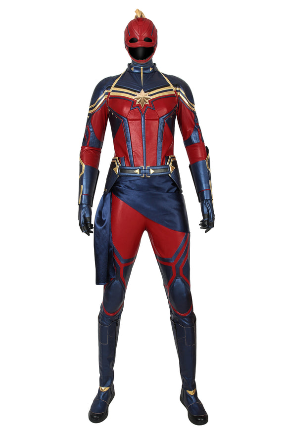 Avengers: Endgame Captain Marvel Cosplay Costume