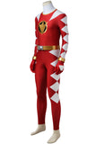 Power Rangers DinoThunder AbareRed Connor Cosplay Costume