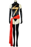 Ms. Marvel Captain Marvel Carol Danvers Cosplay Costume