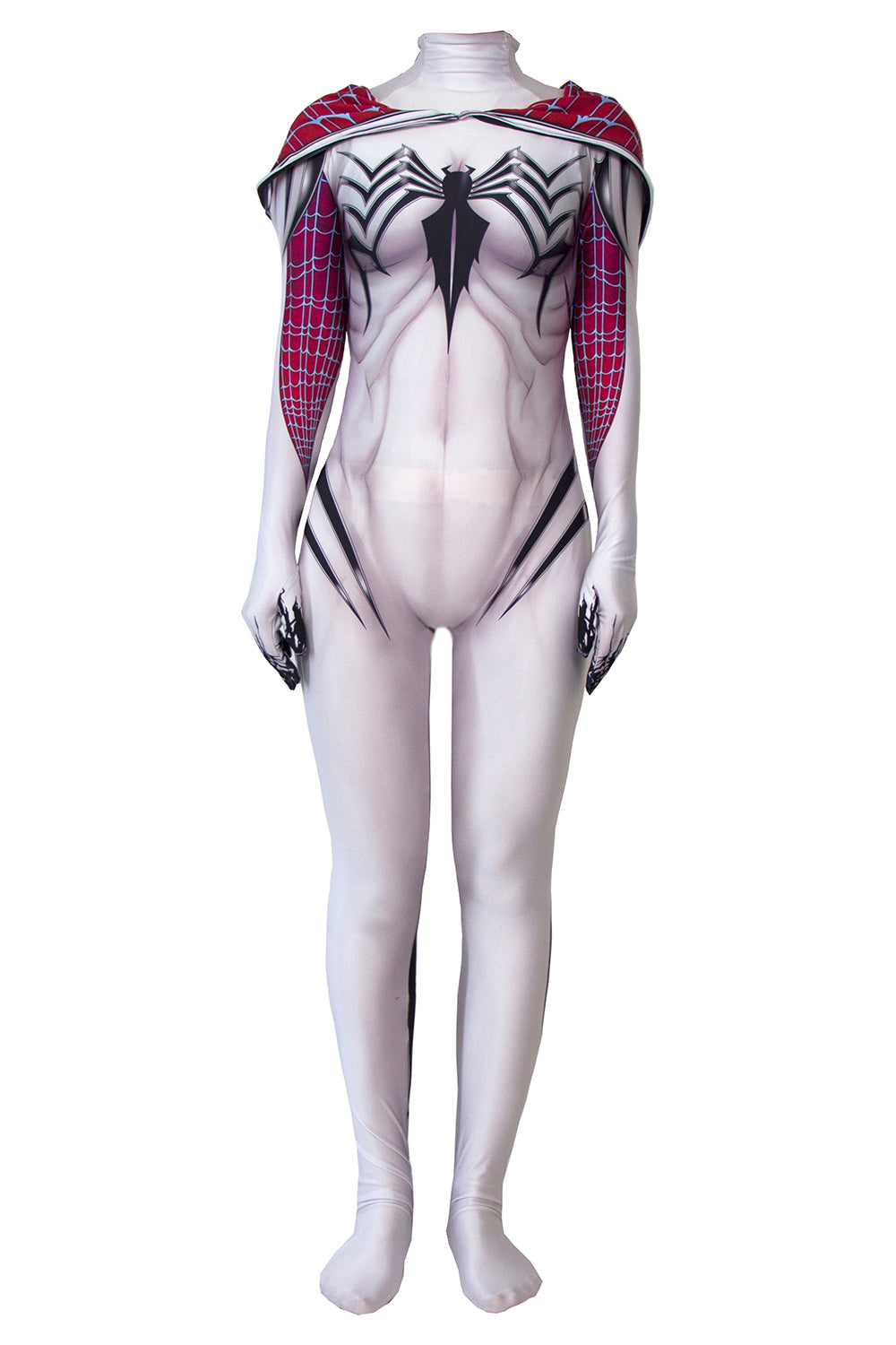 Women Venom Spider Gwen Stacy Jumpsuit Cosplay Costume – AAACosplay