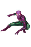 Green Spiderman Jumpsuit Miles Morales Cosplay Costume