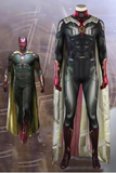 Avengers 3: Infinity War Vision Edwin Jarvis Cosplay Costume Jumpsuits