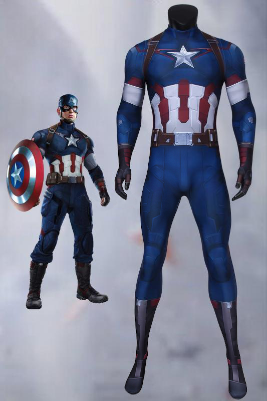 Avengers: Age Of Ultron Captain America Steve Rogers Jumpsuit